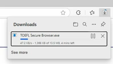 Tunggu proses download selesai